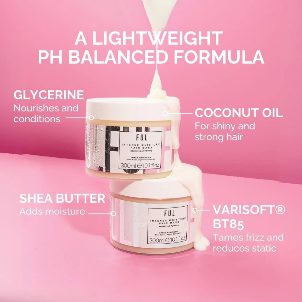 FUL Intense Moisture Hair Mask 300ml - Image 3