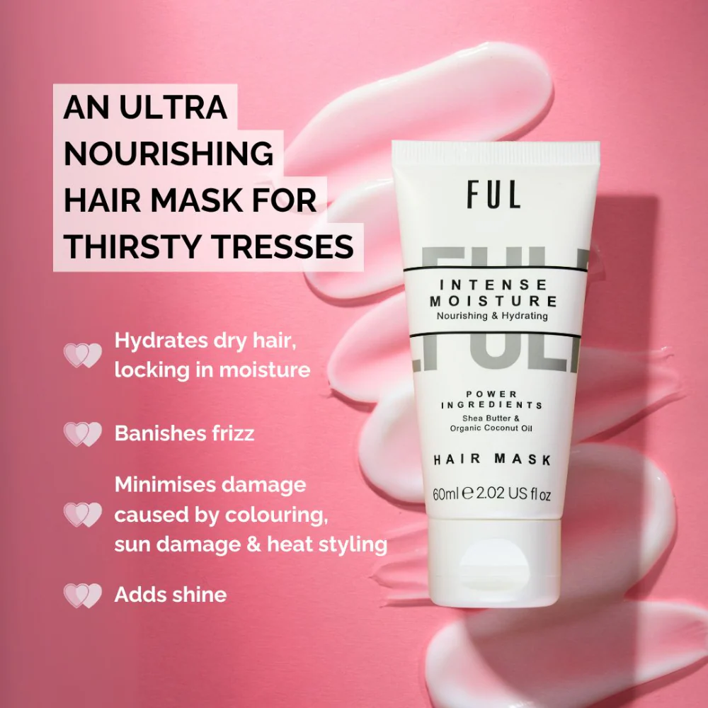 FUL Intense Moisture Hair Mask Deluxe Mini 60ml - Image 2