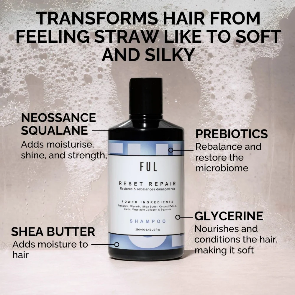 FUL Reset Repair Shampoo 250ml - Image 3