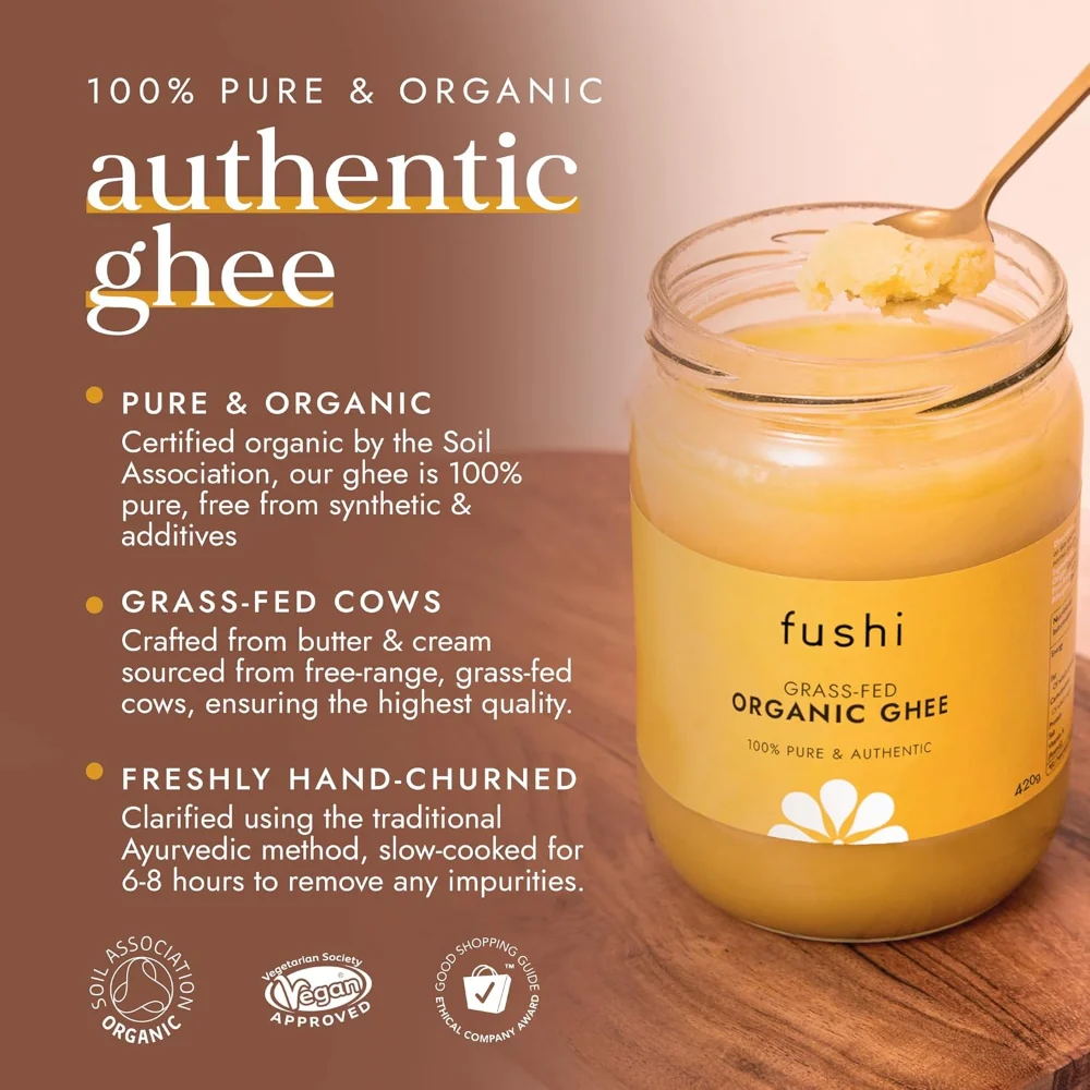 Fushi Organic Grass-Fed Ghee 230g - Image 4