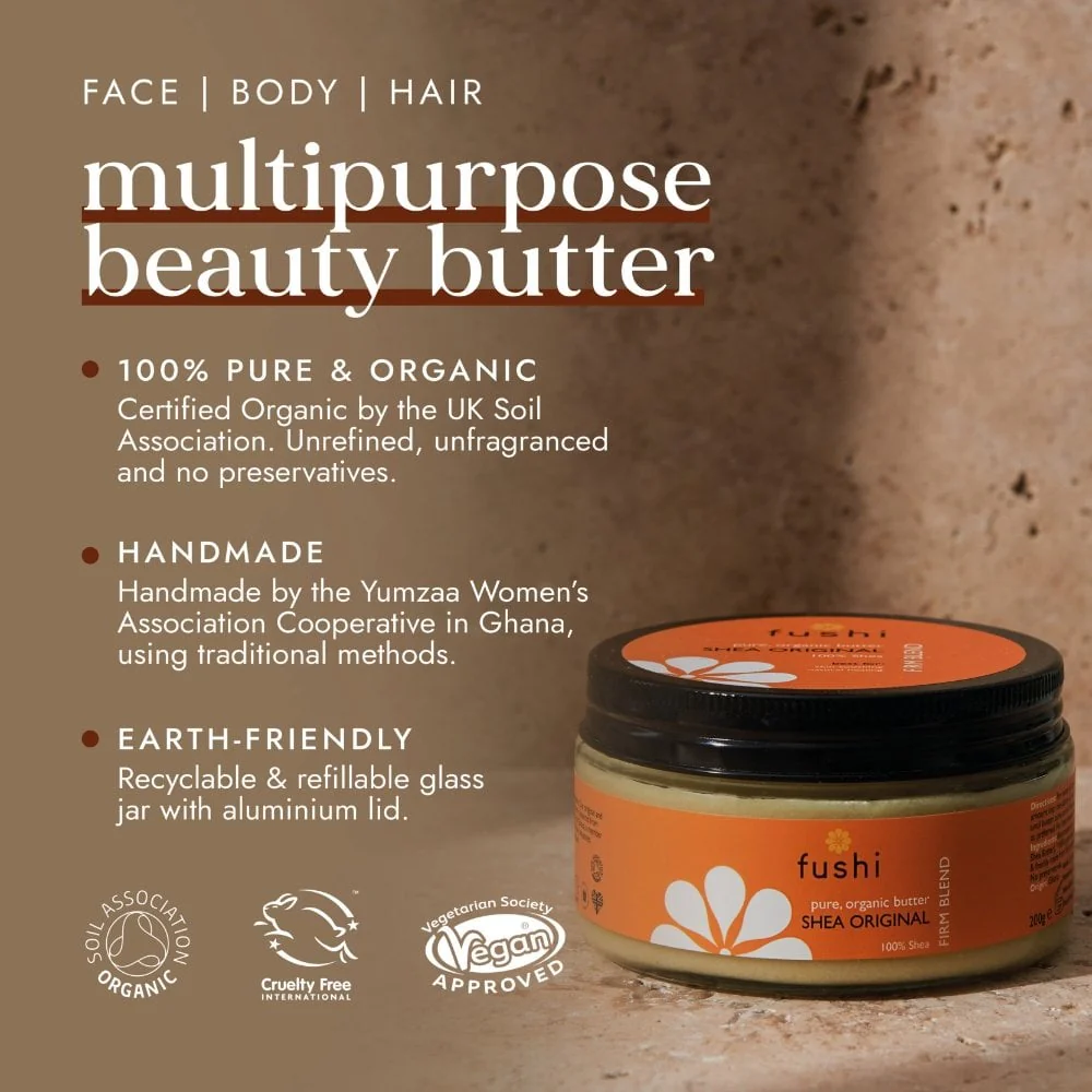 Fushi Organic Shea Butter 200g - Image 2