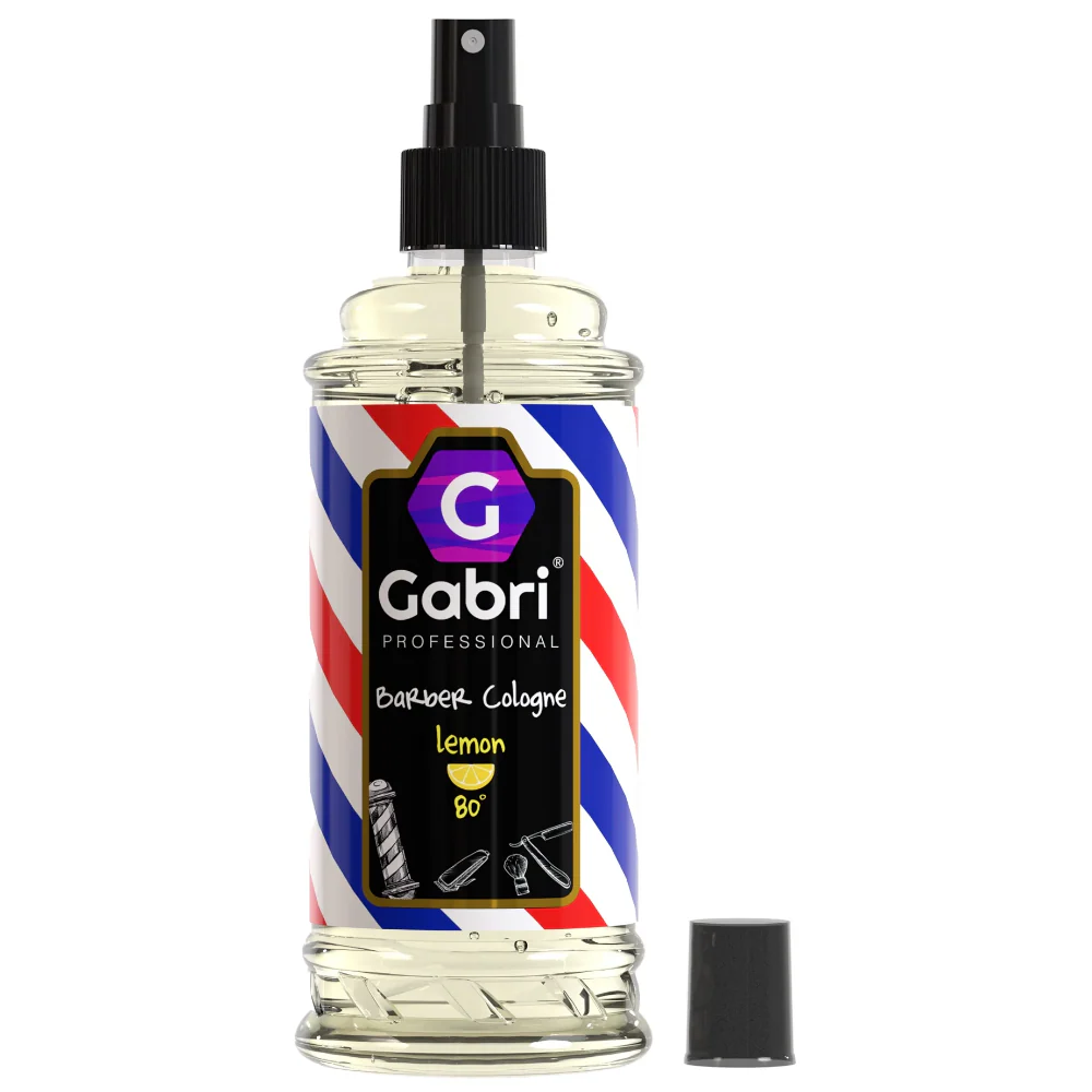 Gabri Professional Barber Cologne Lemon 400ml - Image 2