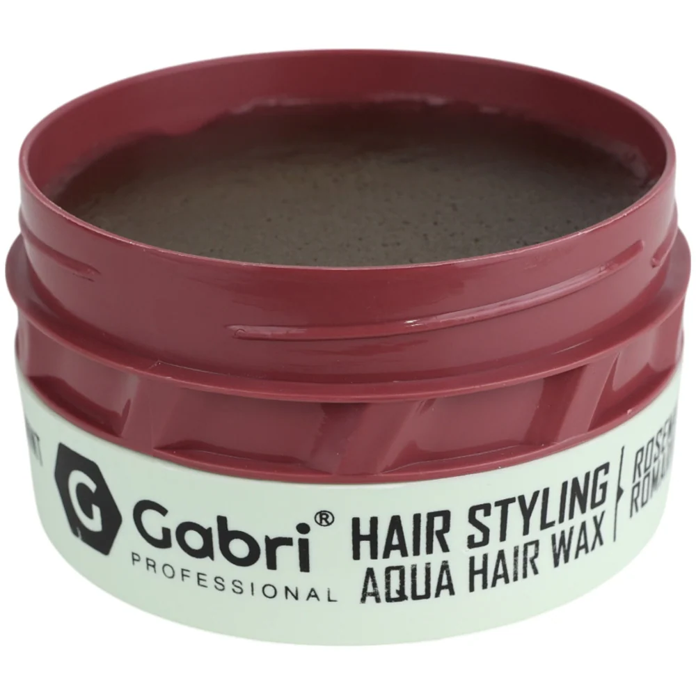Gabri Professional Hair Styling Aqua Hair Wax Rosemary Mint 150ml - Image 2