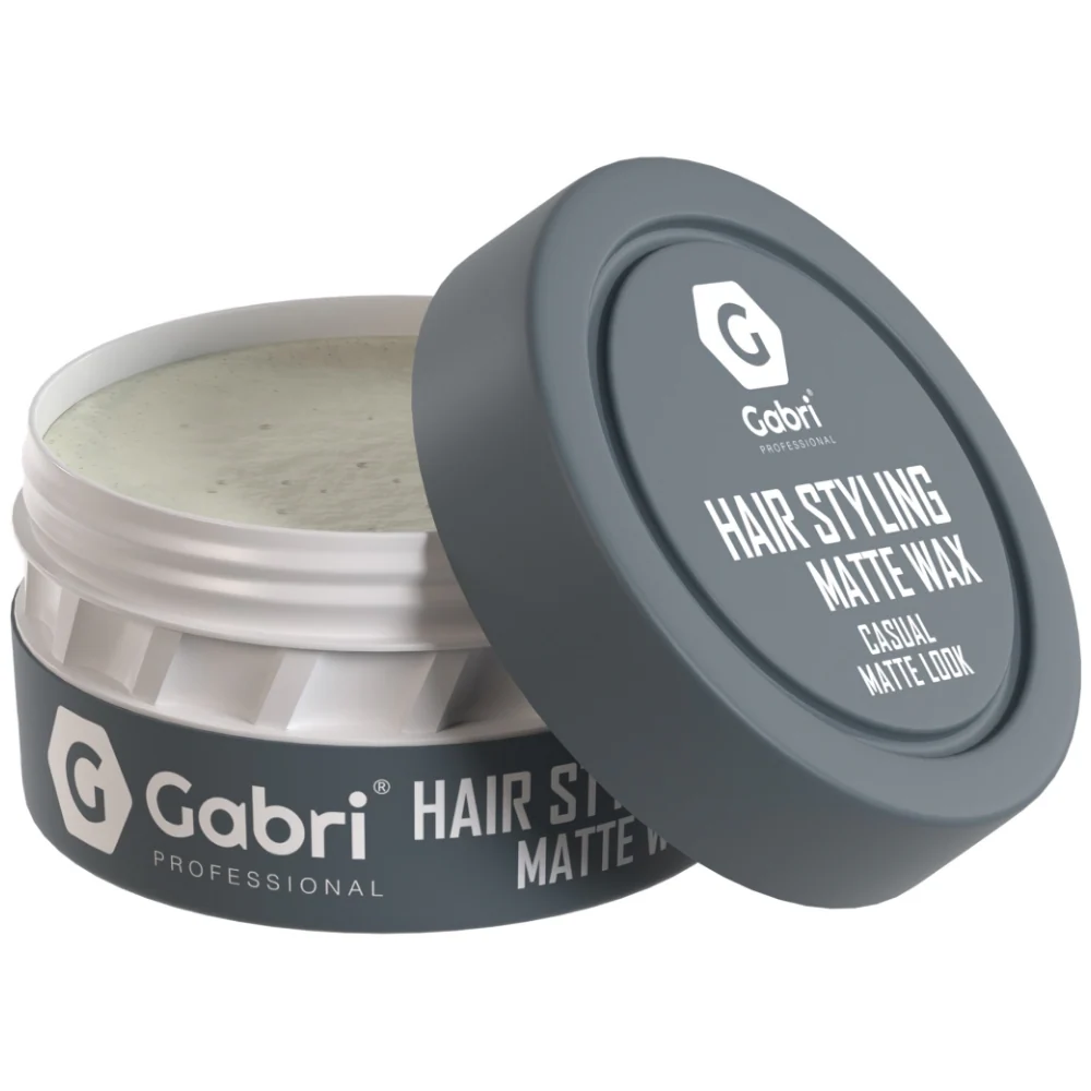 Gabri Professional Hair Styling Aqua Wax Casual Matte Look 150ml - Image 3
