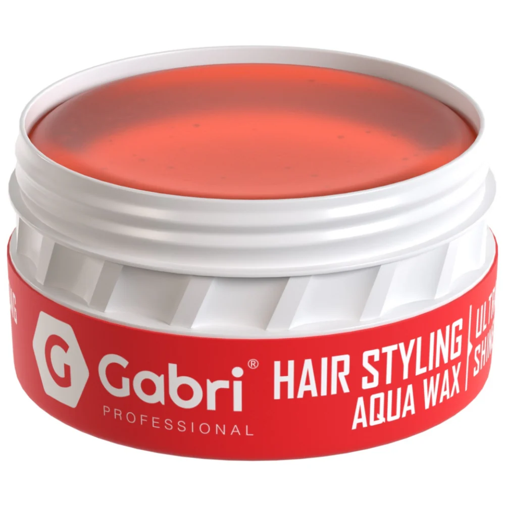 Gabri Professional Hair Styling Aqua Wax Ultra Strong Shine 150ml - Image 2