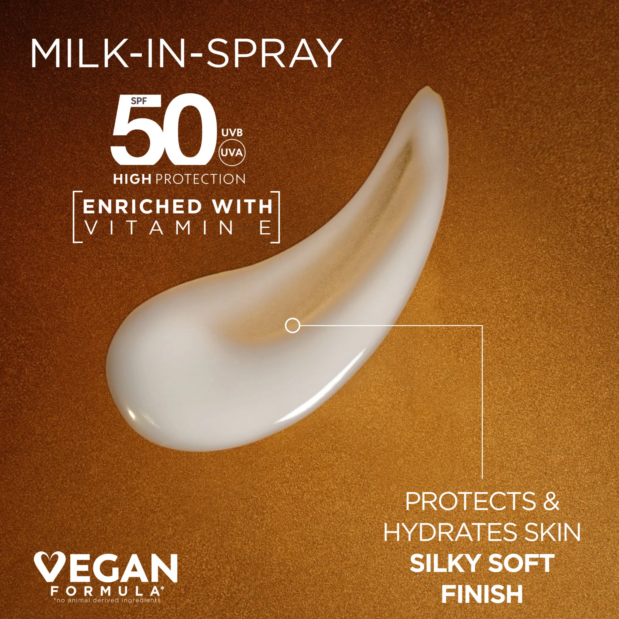 Garnier Ambre Solaire Ideal Bronze Milk-In-Spray SPF50 150ml - Image 2