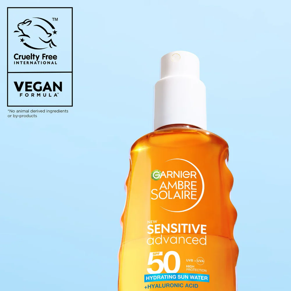 Garnier Ambre Solaire Sensitive Advance Invisible Protection Mist SPF50+ 150ml - Image 8