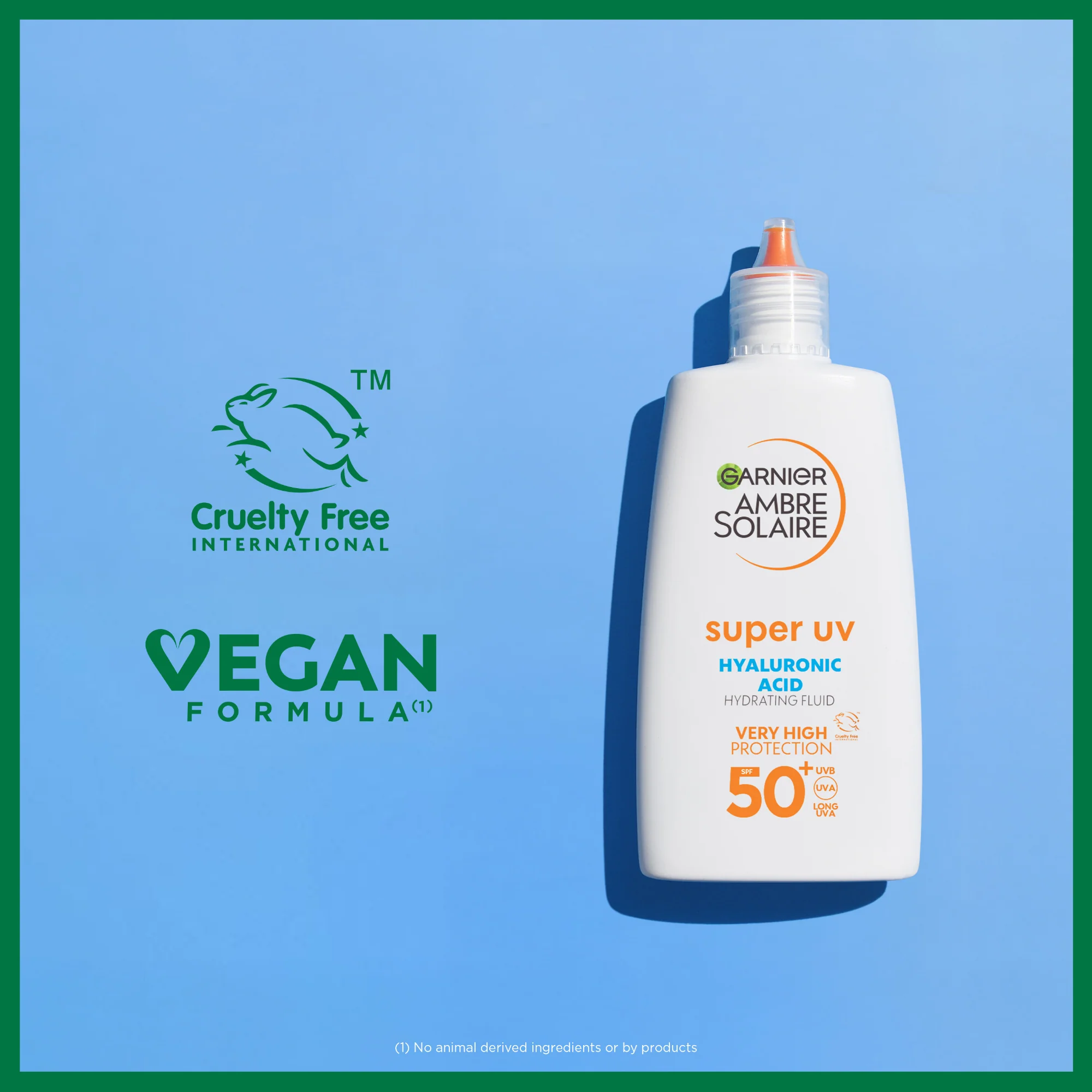 Garnier Ambre Solaire Super UV Hyaluronic Acid Hydrating Face Fluid SPF50+ 40ml - Image 9