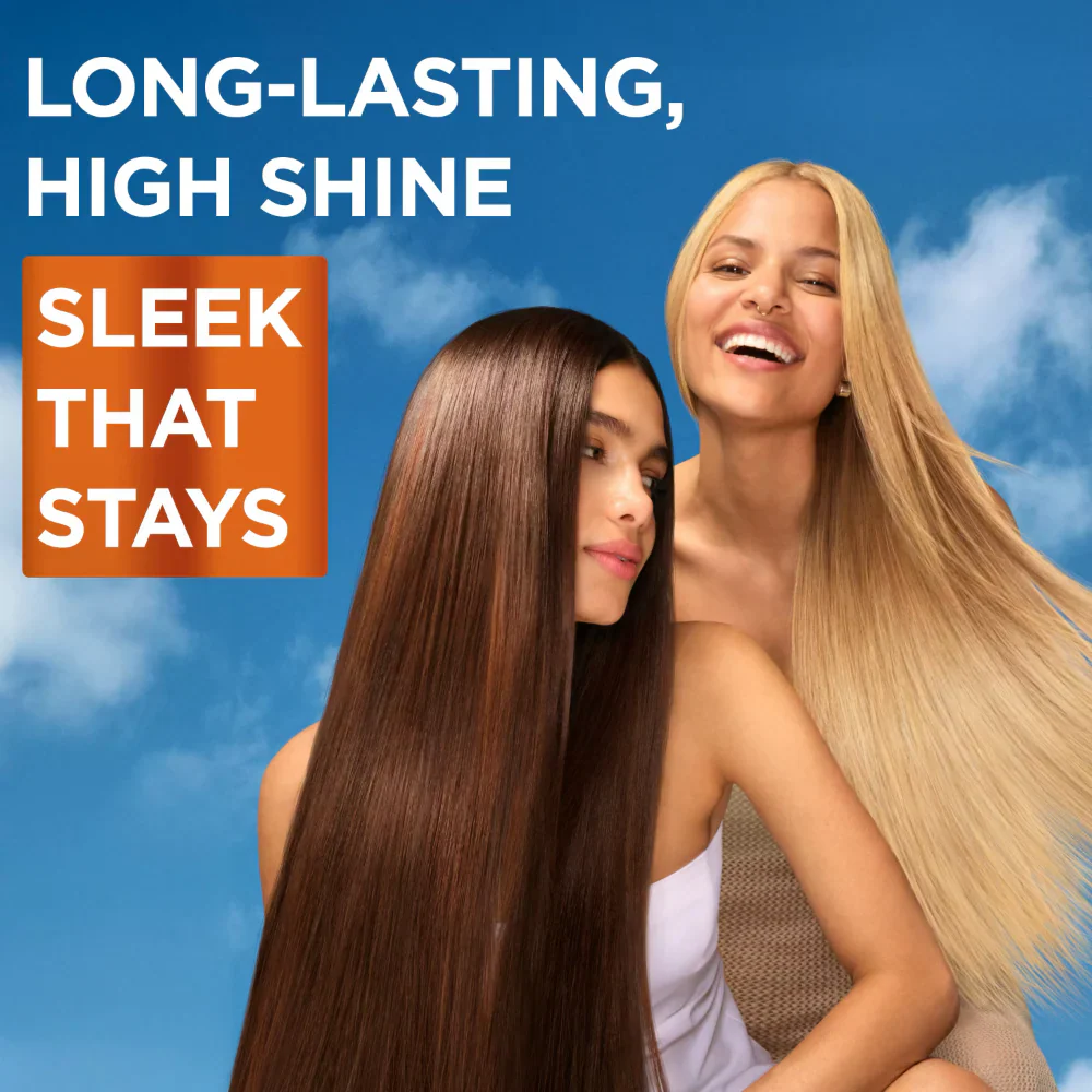 Garnier Fructis Keratin Sleek No. 1 Shampoo & Conditioner Twin 2 x 200ml - Image 2