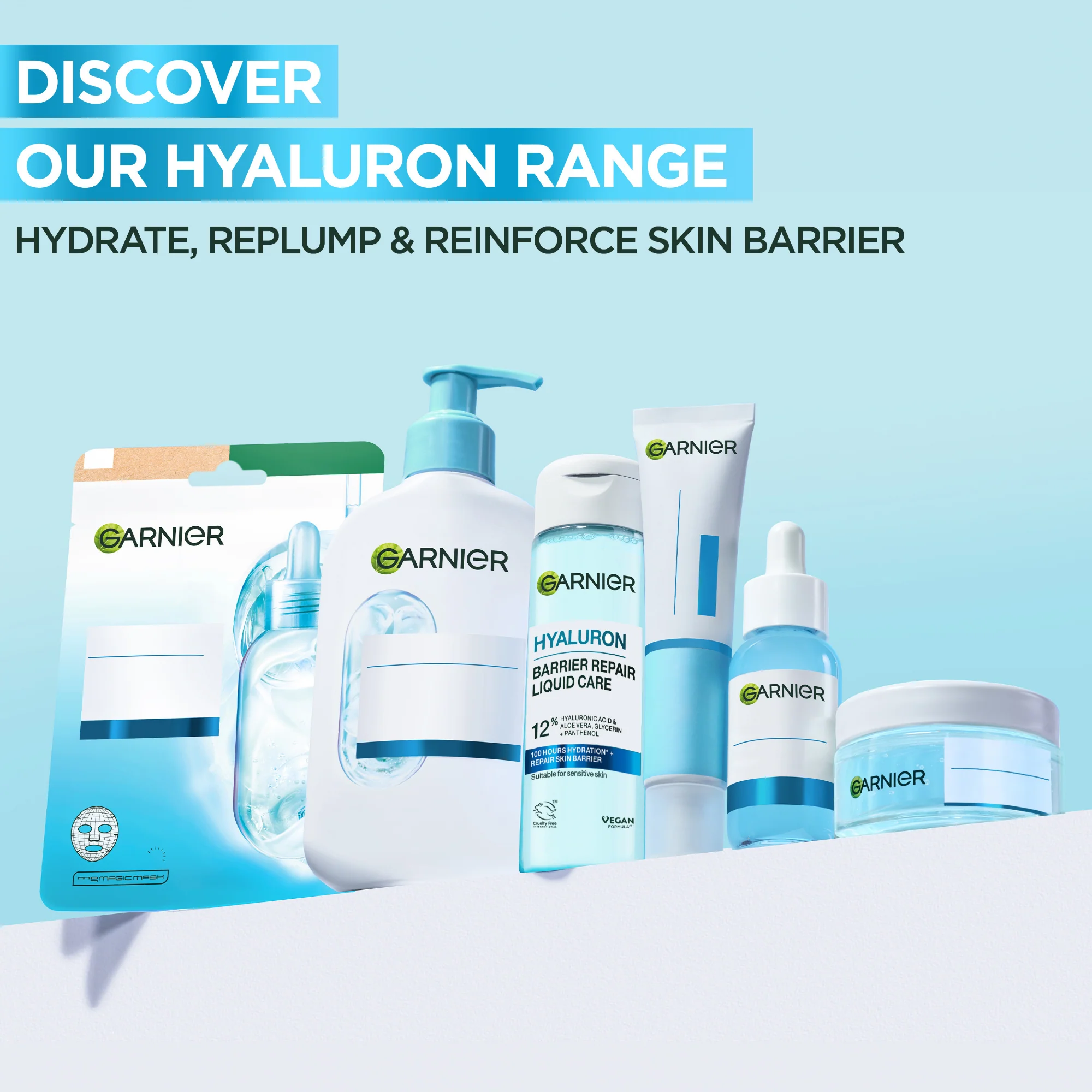 Garnier Hyaluron Barrier Repair Liquid Care 120ml - Image 10
