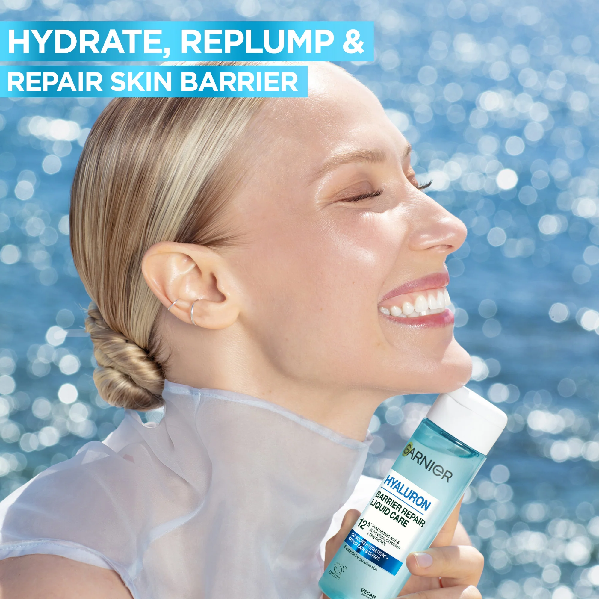 Garnier Hyaluron Barrier Repair Liquid Care 120ml - Image 3