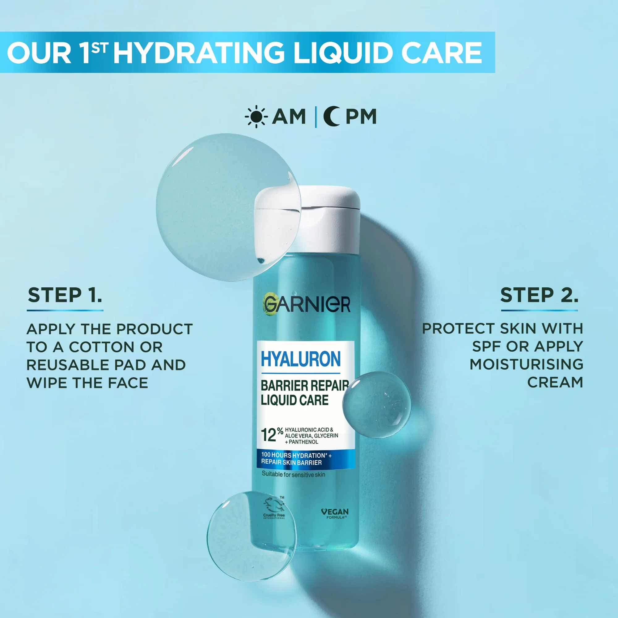 Garnier Hyaluron Barrier Repair Liquid Care 120ml - Image 7