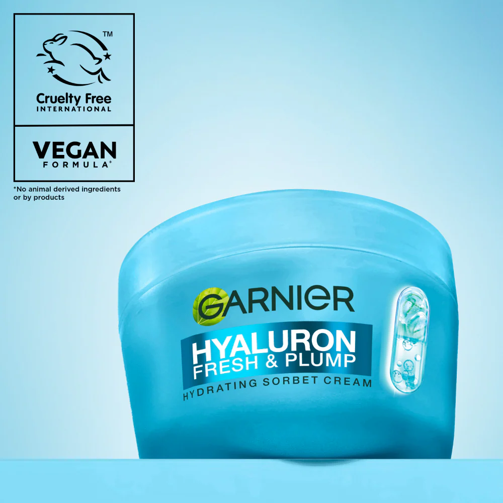Garnier Hyaluron Fresh & Plump Hydrating Sorbet Cream 85ml - Image 8