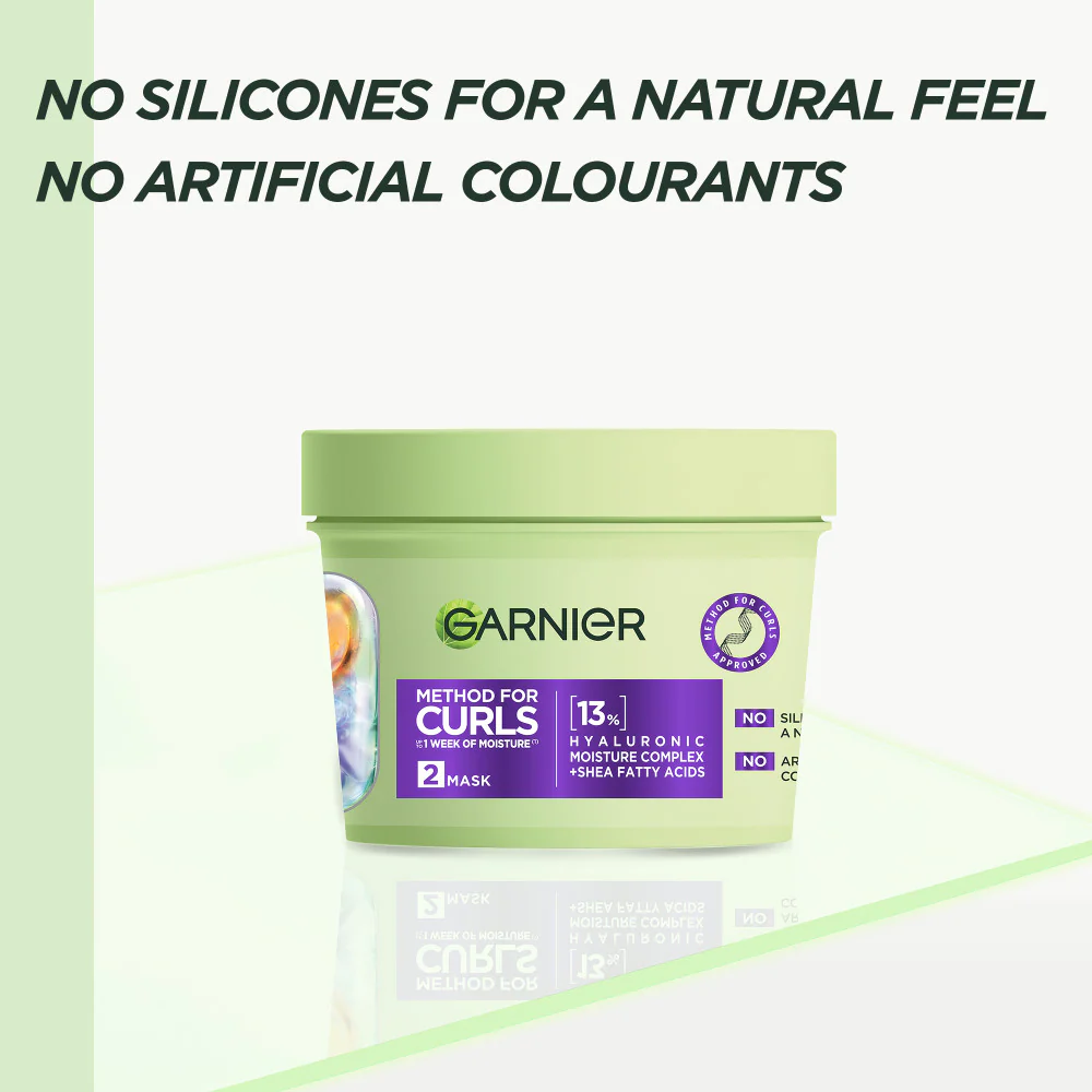Garnier Method For Curls Hair Mask 370ml - Image 4