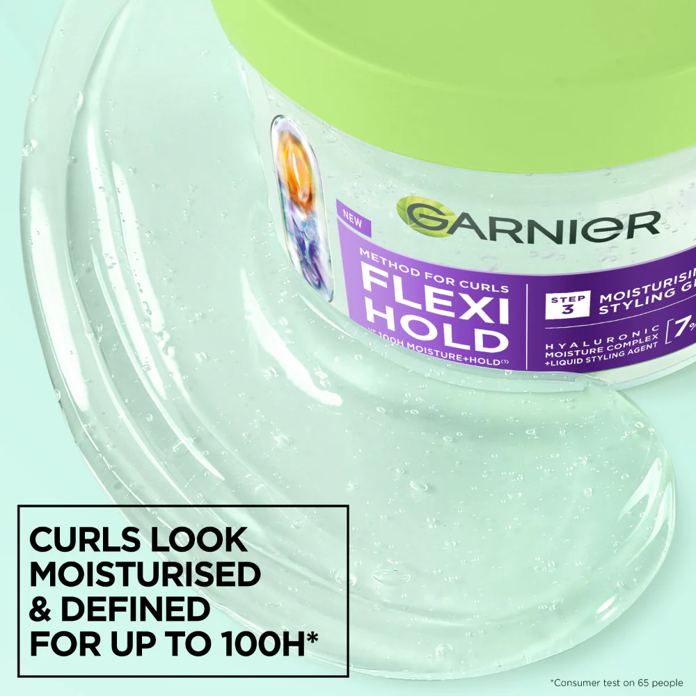 Garnier Method For Curls Moisturising Styling Gel 370ml - Image 2