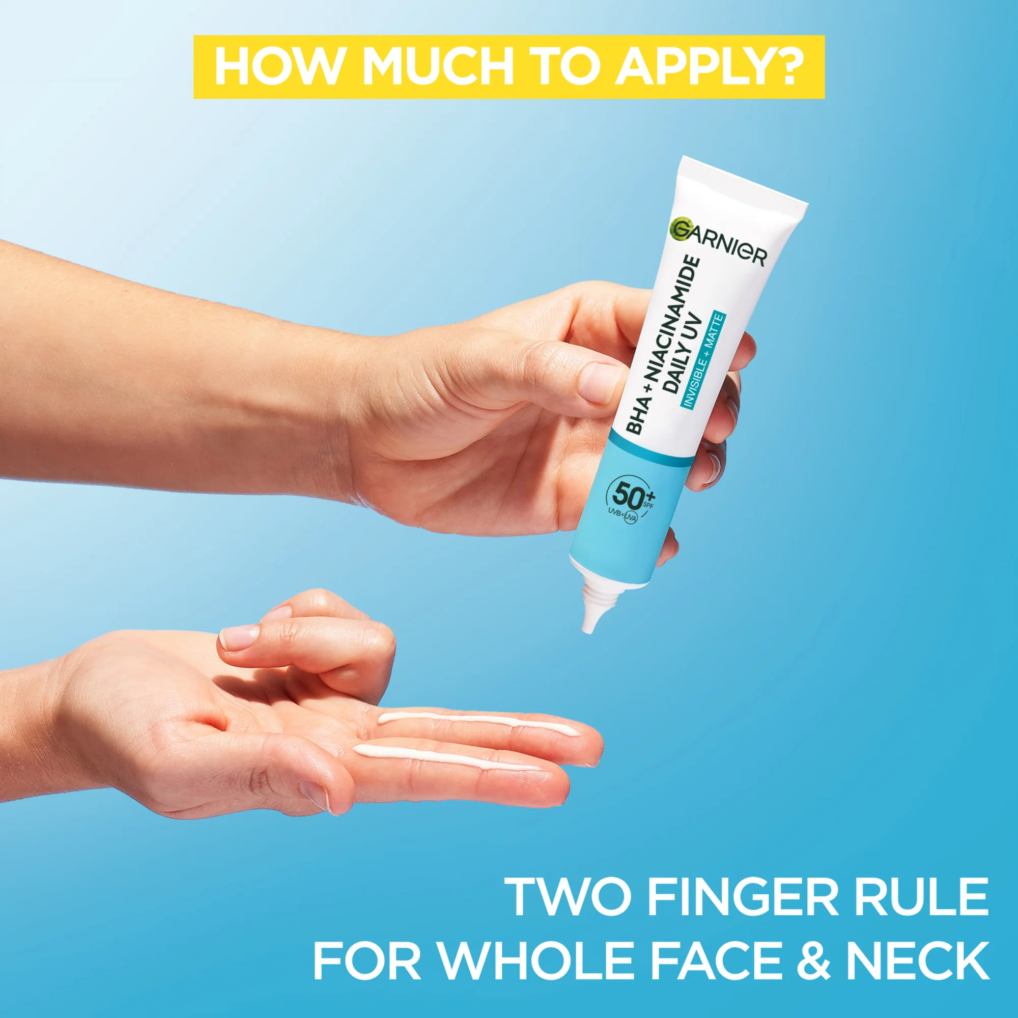 Garnier Pure Active BHA + Niacinamide Daily UV Face Fluid SPF50+ 40ml - Image 4