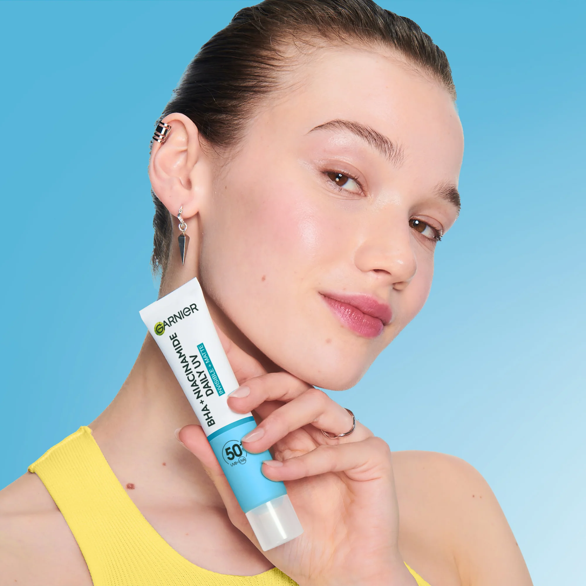 Garnier Pure Active BHA + Niacinamide Daily UV Face Fluid SPF50+ 40ml - Image 7