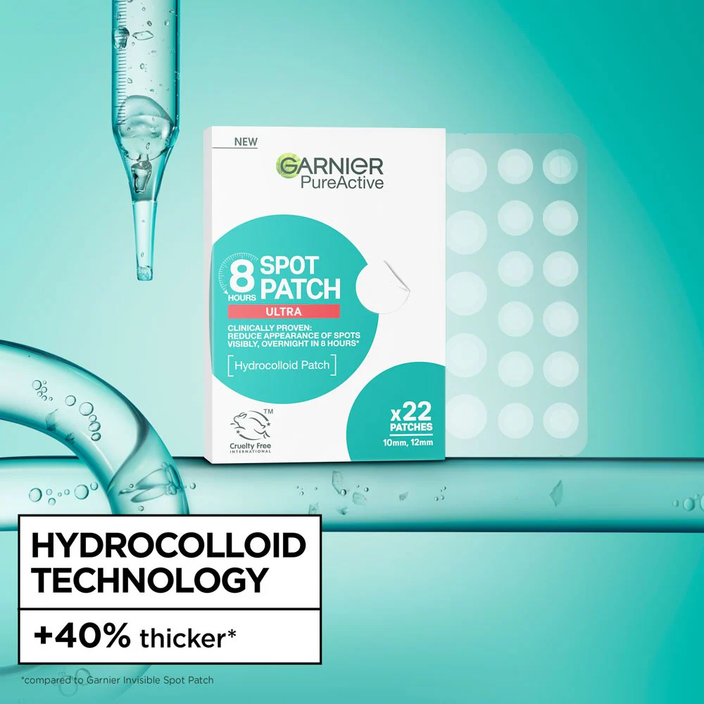 Garnier Pure Active Invisible Hydrocolloid Blemish Patches x22 - Image 2