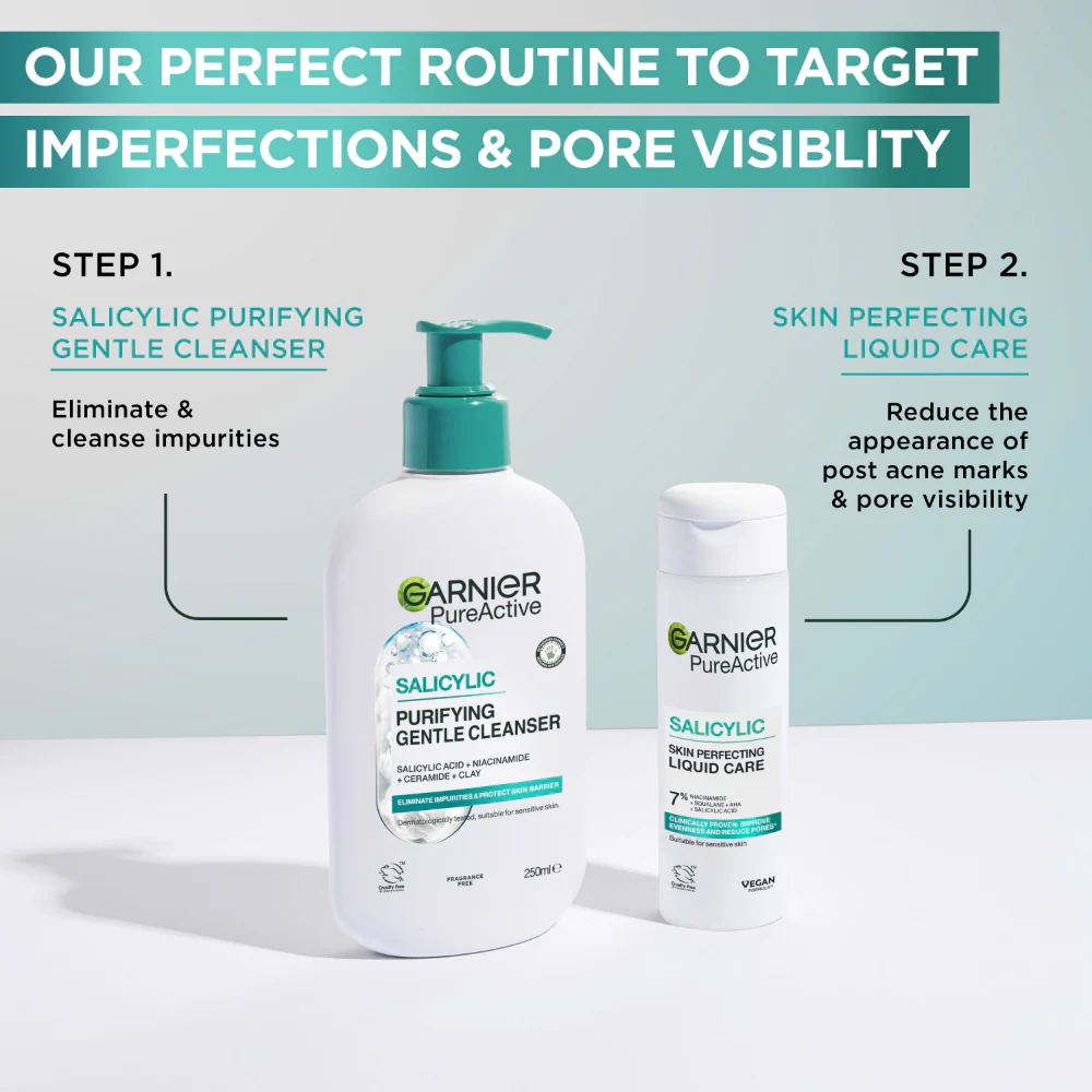 Garnier Pure Active Salicylic Skin Perfecting Liquid Care 120ml - Image 6