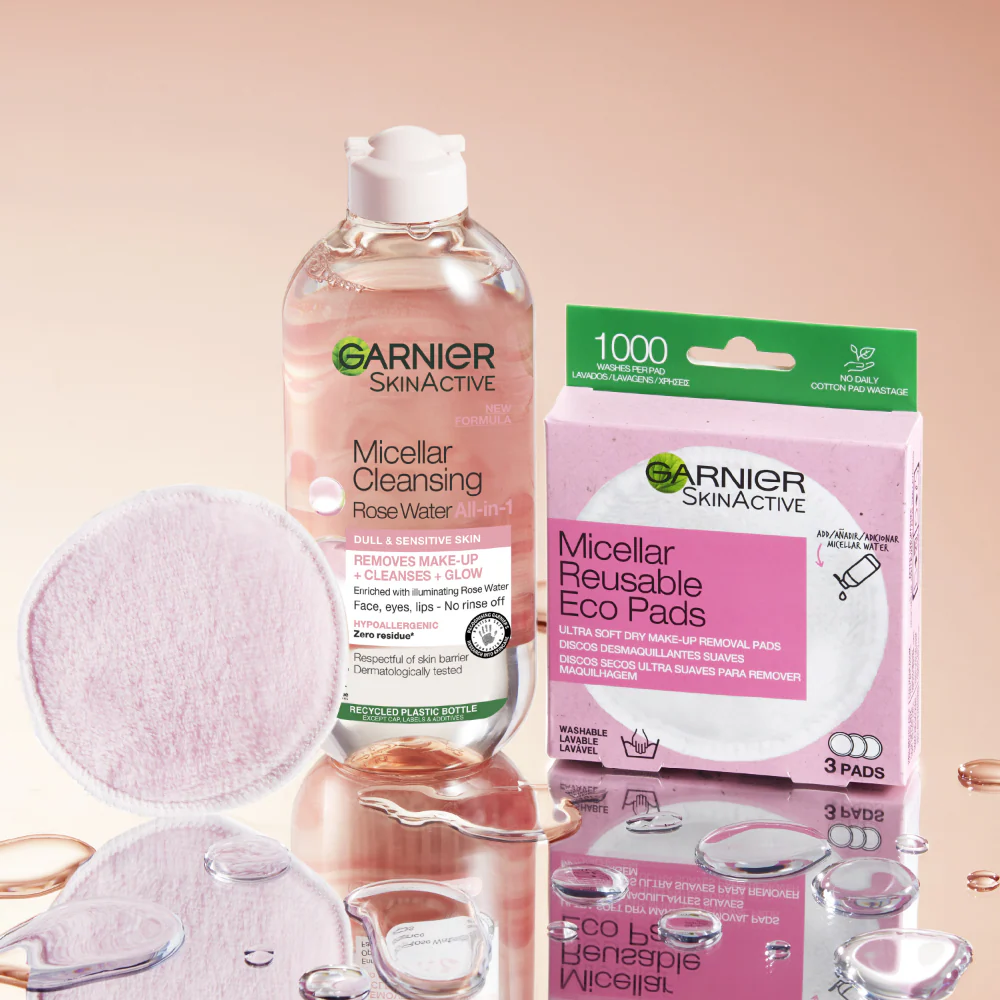 Garnier Skin Active All-In-One Micellar Cleansing Rose Water 400ml - Image 6