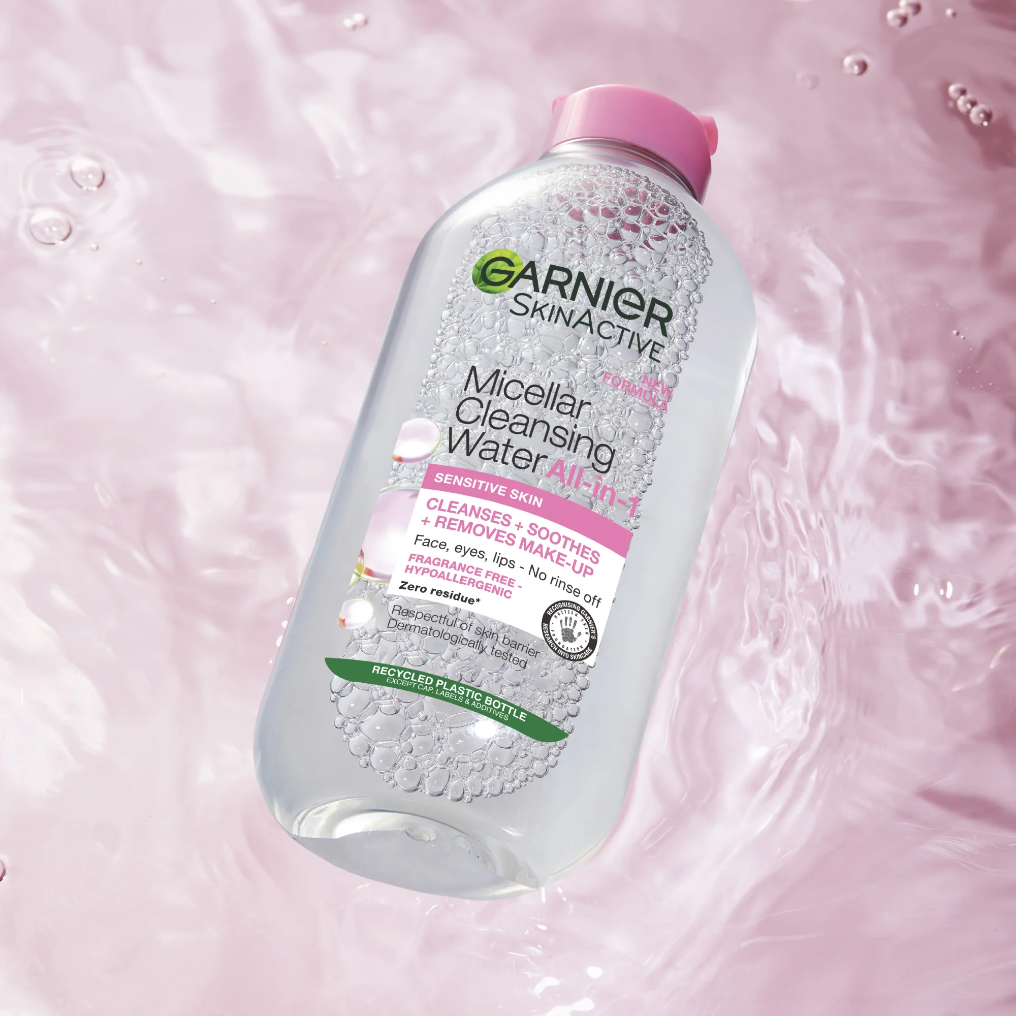 Garnier Skin Active All-In-One Micellar Cleansing Water 200ml - Image 4