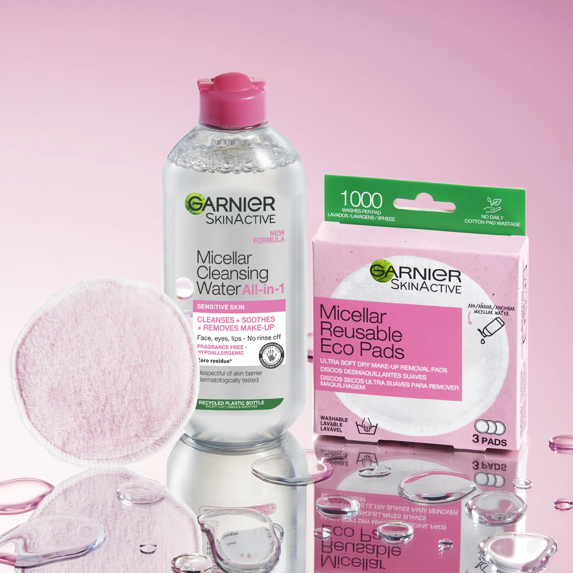Garnier Skin Active All-In-One Micellar Cleansing Water 200ml - Image 5