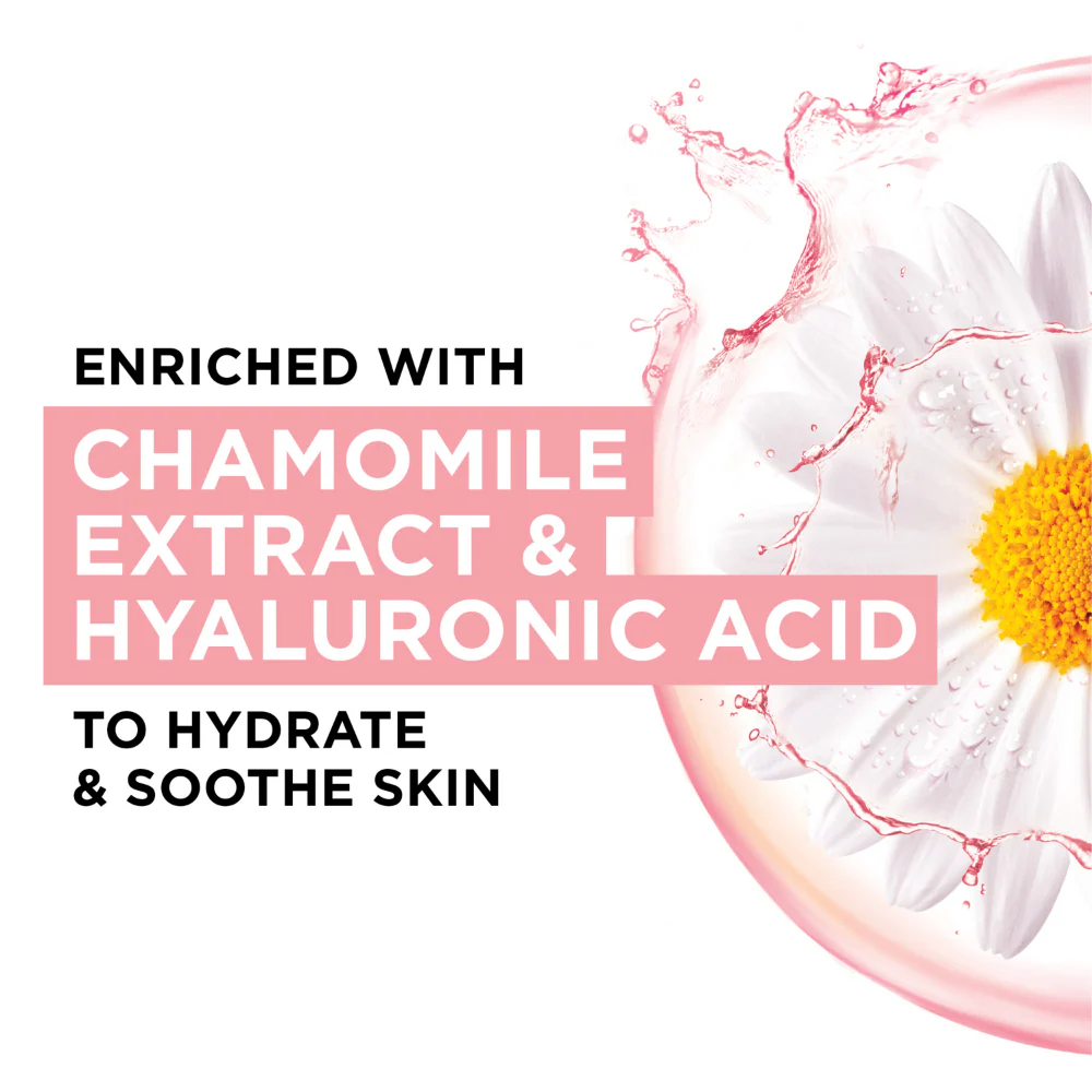 Garnier Skin Active Moisture Bomb Chamomile & Hyaluronic Acid Sheet Mask 28g - Image 4
