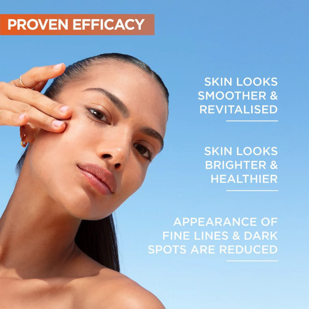 Garnier Skin Active Vitamin C Anti-Dark Spot Brightening Night Serum 30ml - Image 4