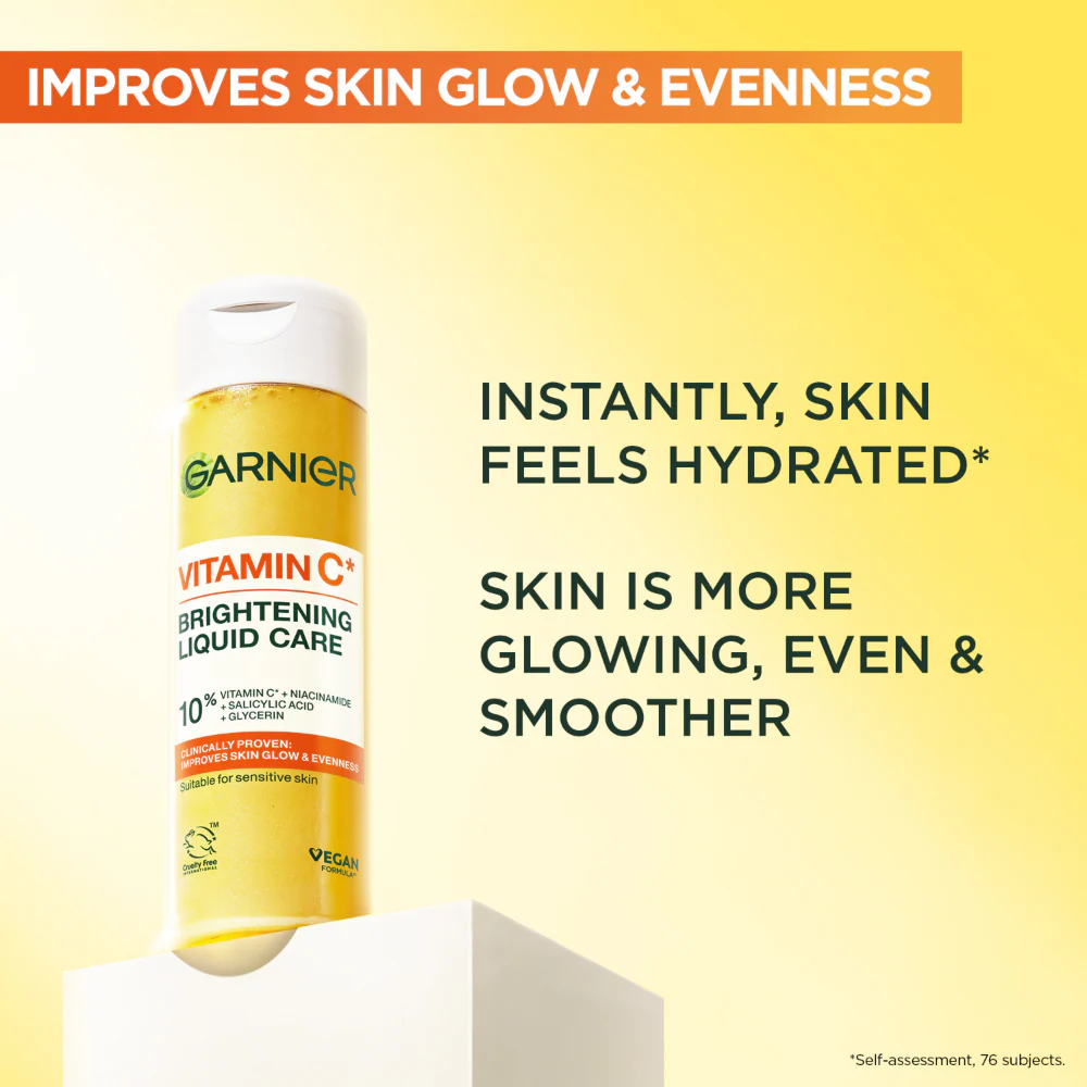 Garnier Skin Active Vitamin C* Brightening Liquid Care 120ml - Image 6