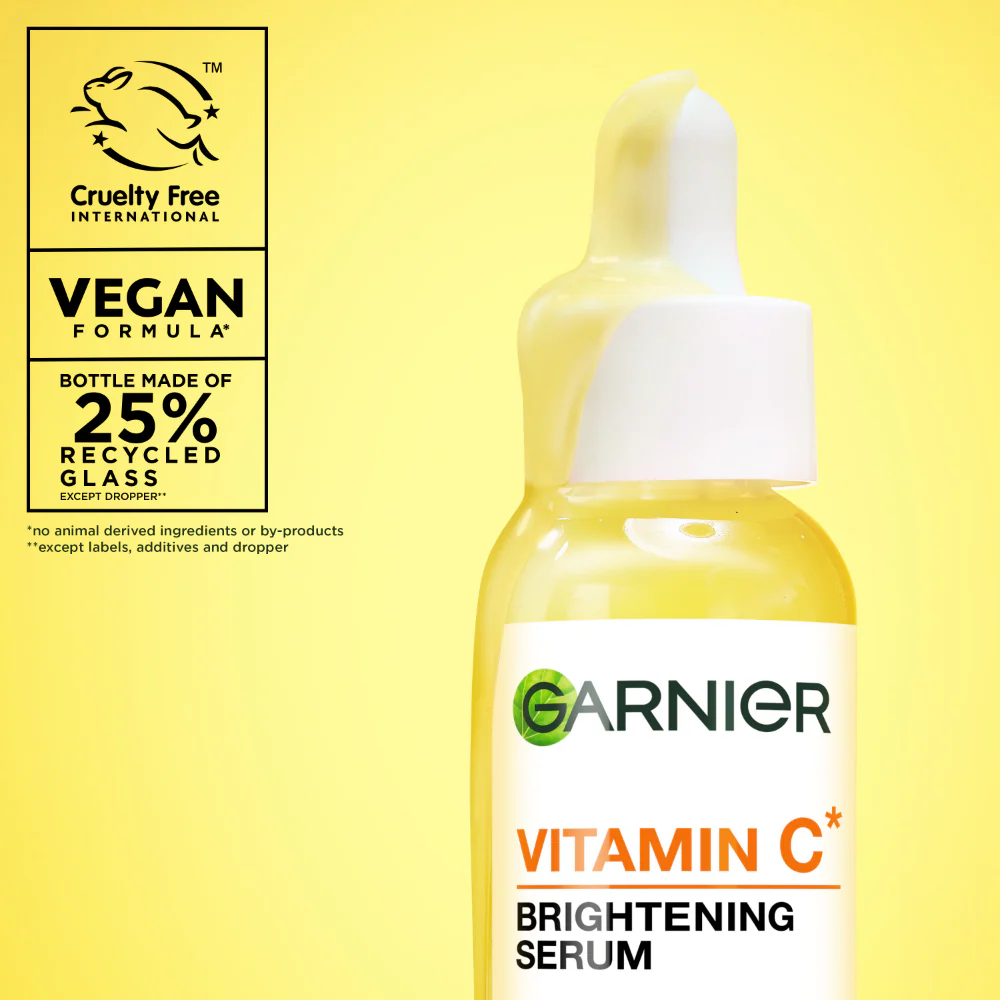 Garnier Skin Active Vitamin C* Brightening Serum 30ml - Image 6