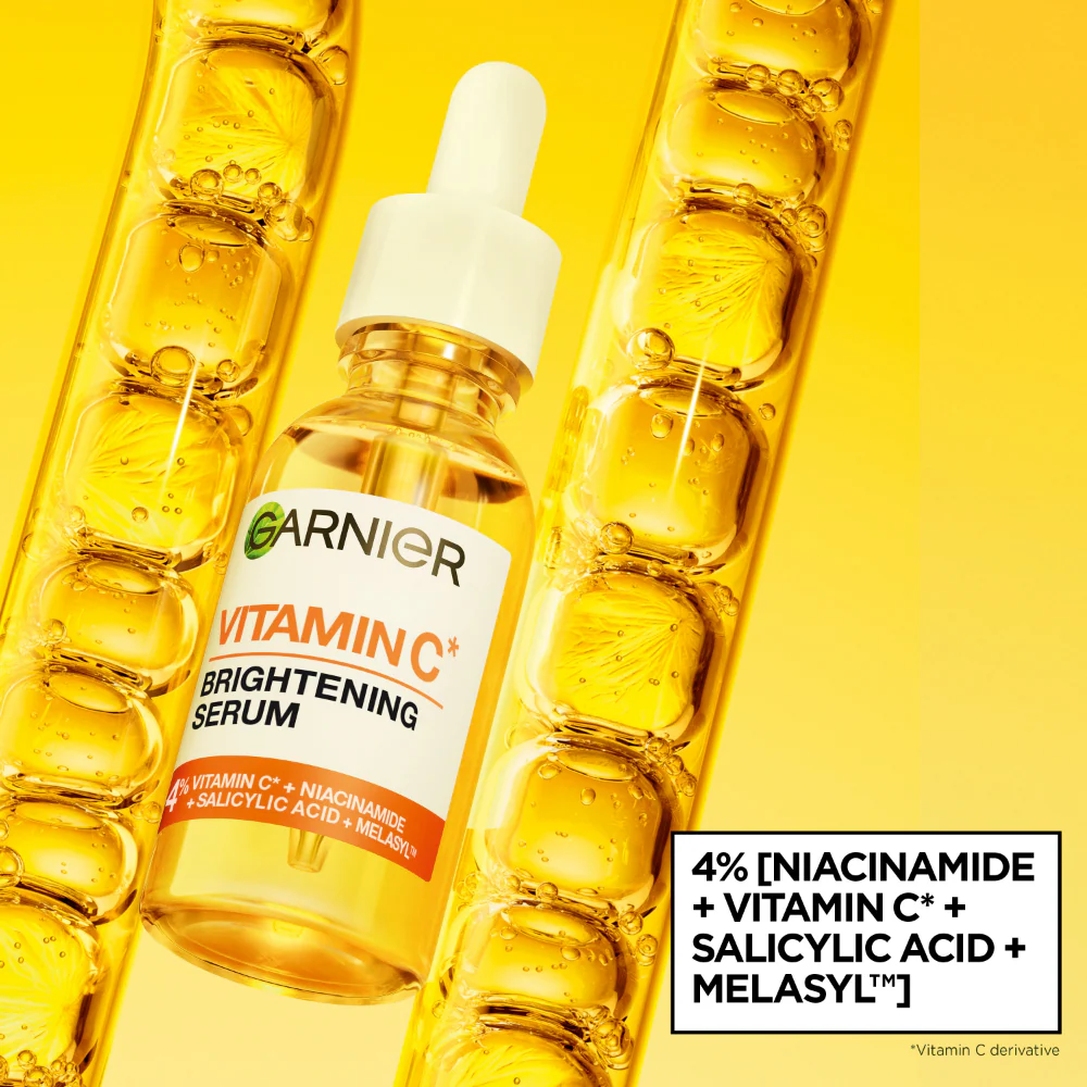 Garnier Skin Active Vitamin C* Brightening Serum 30ml - Image 7