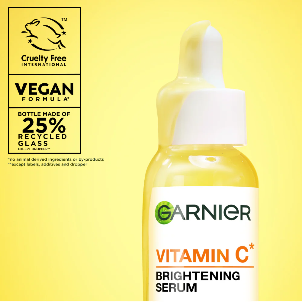 Garnier Skin Active Vitamin C* Brightening Serum 30ml - Image 6