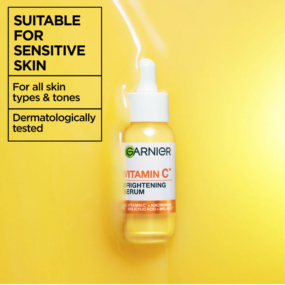 Garnier Skin Active Vitamin C* Brightening Serum 30ml - Image 8