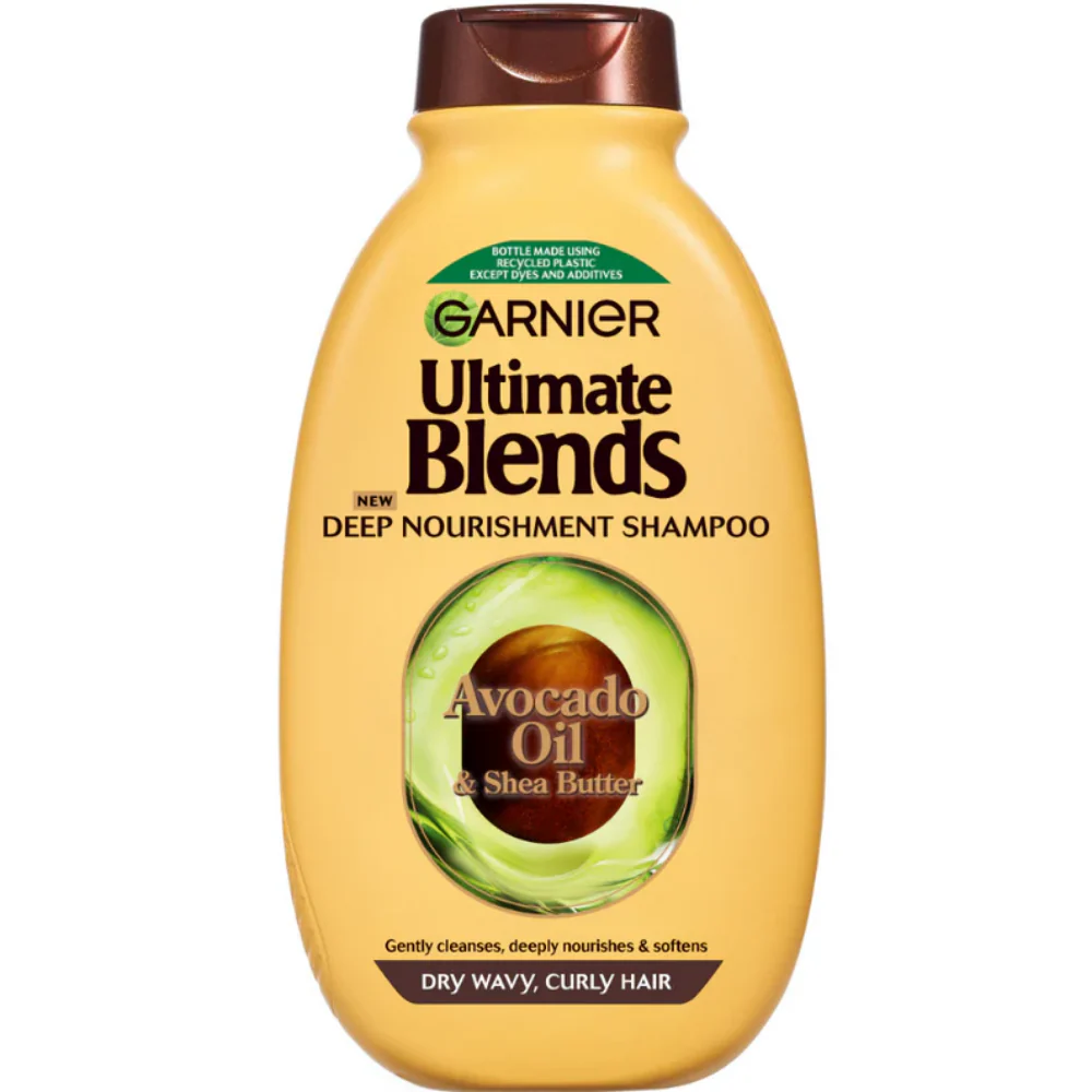 Garnier Ultimate Blends Avocado Oil & Shea Butter Deep Nourishment Shampoo 300ml & Conditioner 250ml Twin - Image 2