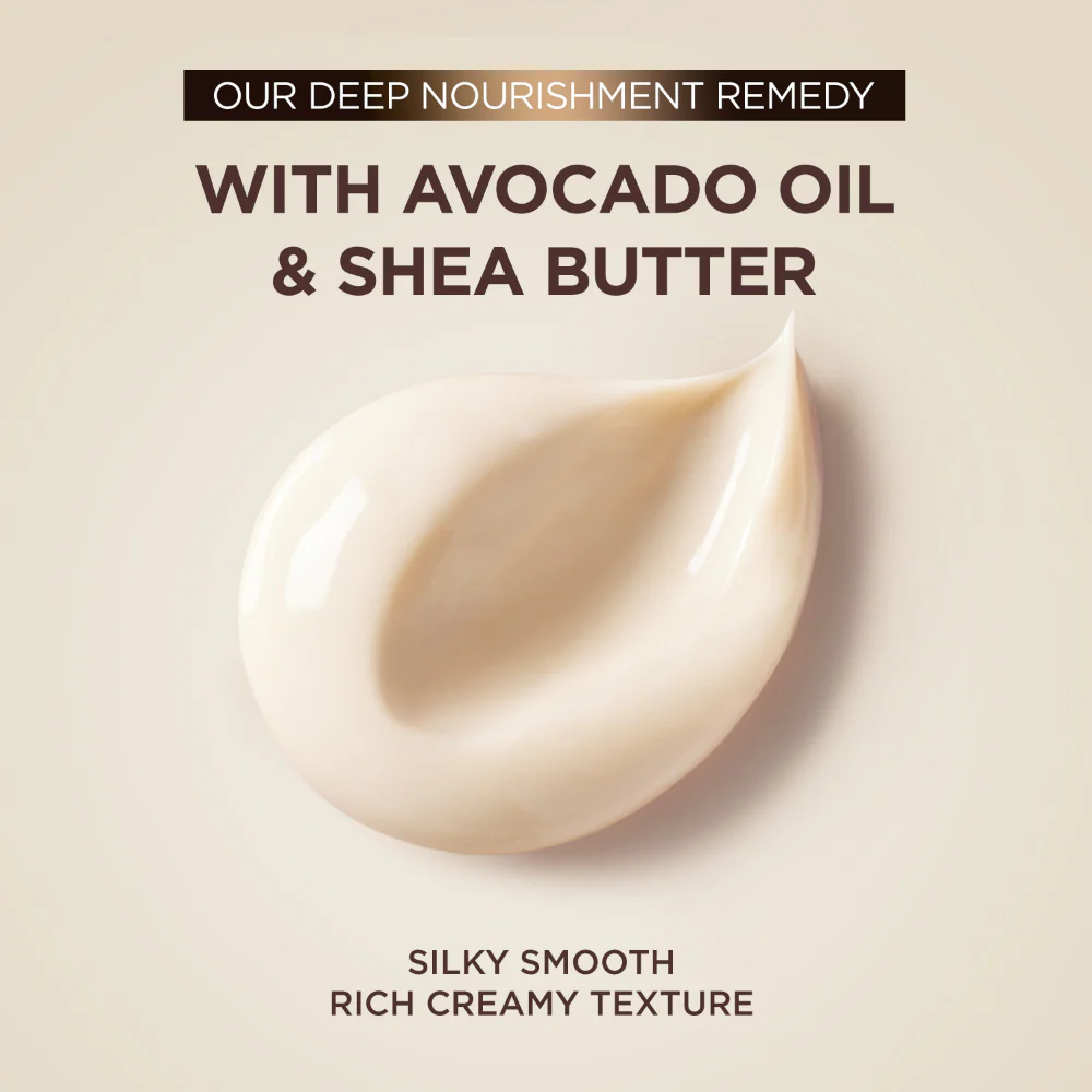 Garnier Ultimate Blends Curl Remedy Avocado Oil & Shea Butter Deep Nourishment Butter Hair Mask 340ml - Image 9