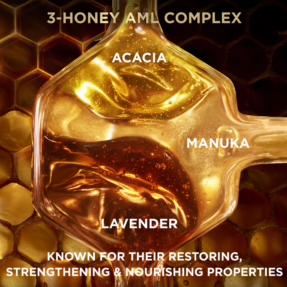 Garnier Ultimate Blends Honey Treasures Hair Remedy 3-Honey Repairing Hair Mask 340ml - Image 3
