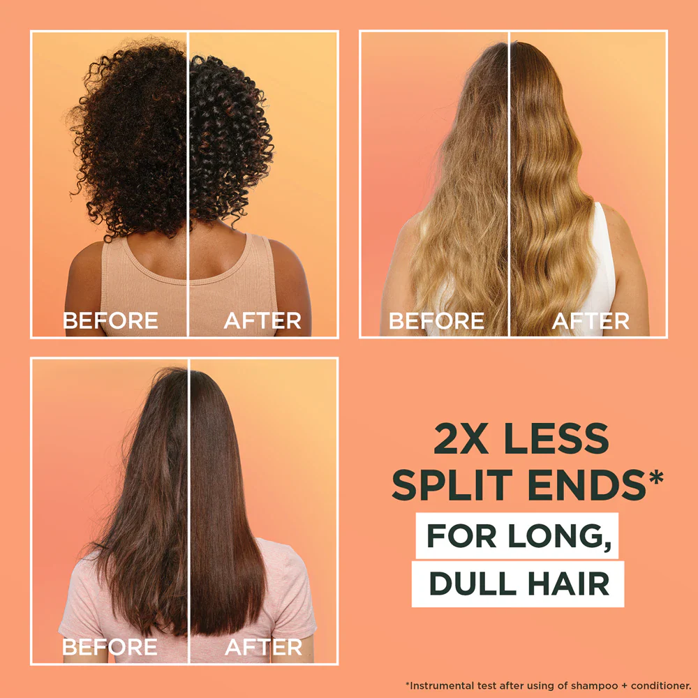 Garnier Ultimate Blends Pineapple Hair Food Glowing Lengths Conditioner 350ml - Image 2