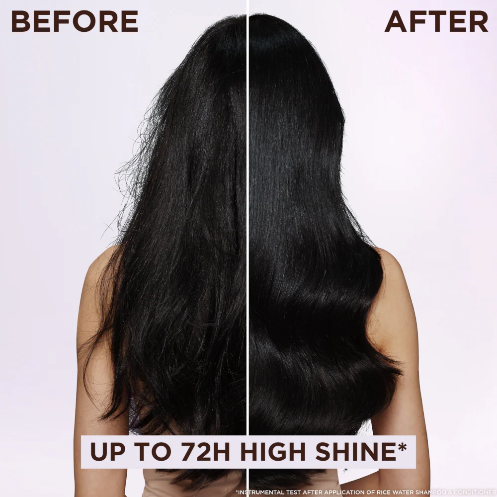 Garnier Ultimate Blends Rice Water Infusion Smooth & Shine Shampoo 300ml - Image 4