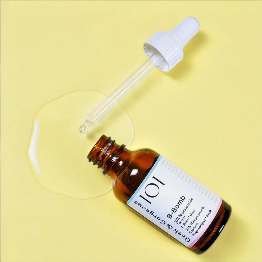 Geek & Gorgeous 101 B-Bomb 10% Niacinamide Serum 30ml - Image 2