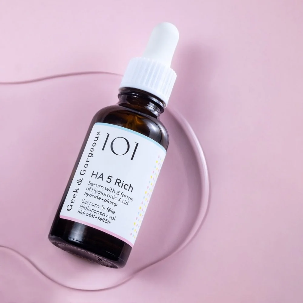 Geek & Gorgeous 101 HA 5 Rich Hyaluronic Acid Serum 30ml - Image 2