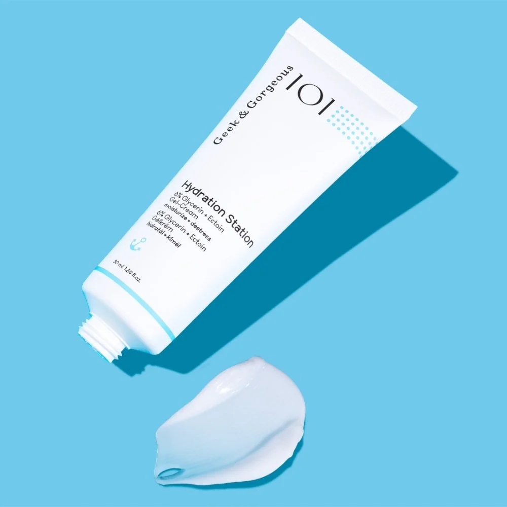 Geek & Gorgeous 101 Hydration Station 5% Glycerin + 1% Ectoin Cream 50ml - Image 3