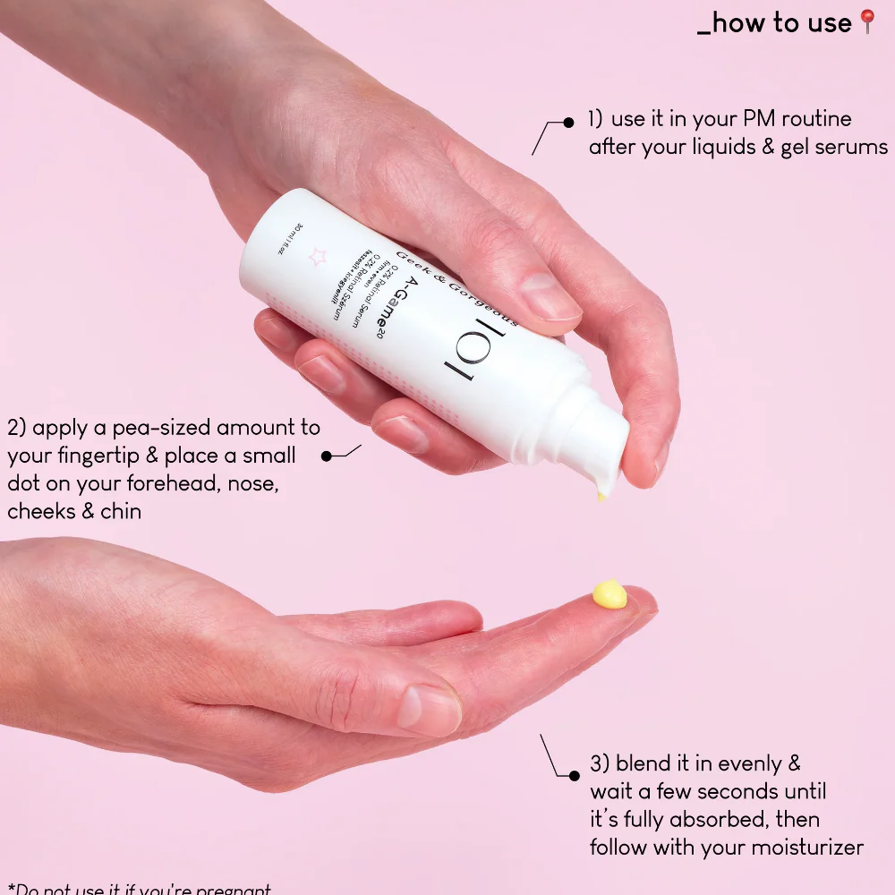 Geek & Gorgeous A-Game 20 0.2% Retinal Serum 30ml - Image 3