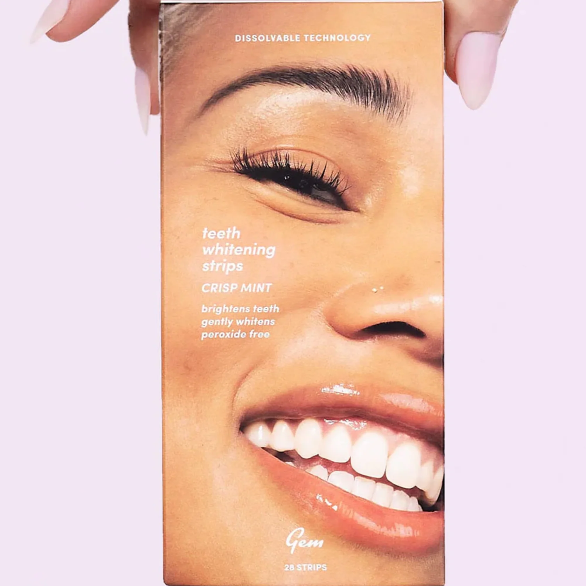 Gem Dissolvable Teeth Whitening Strips x28 - Image 3