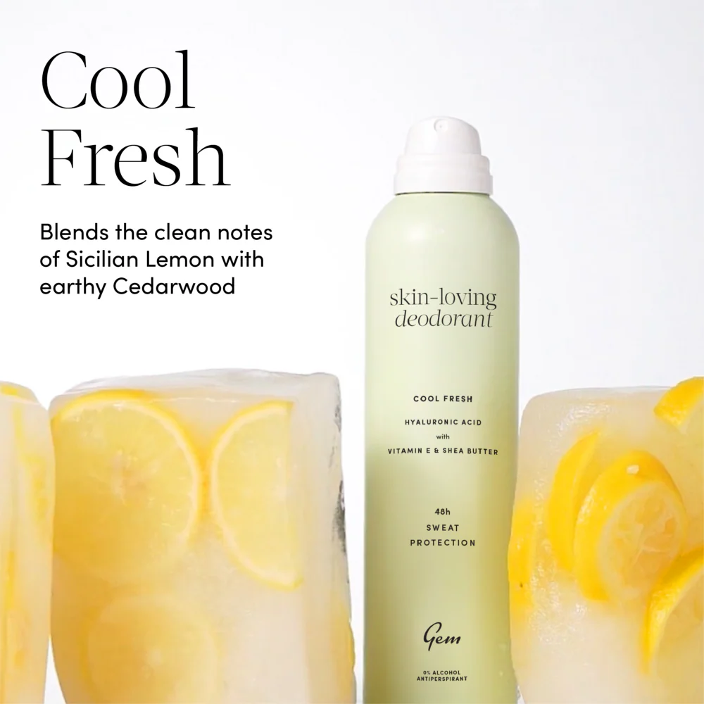 Gem Skin Loving Deodorant Spray Cool Fresh 200ml - Image 5