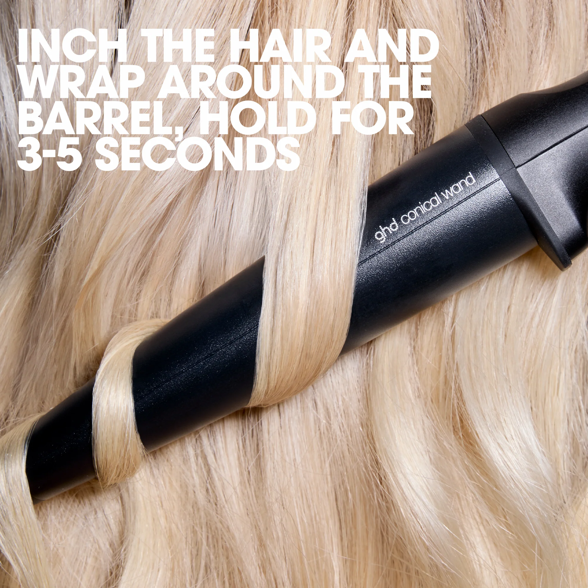 ghd Chronos Curve Conical Wand Hair Curler 28-23mm - Image 6