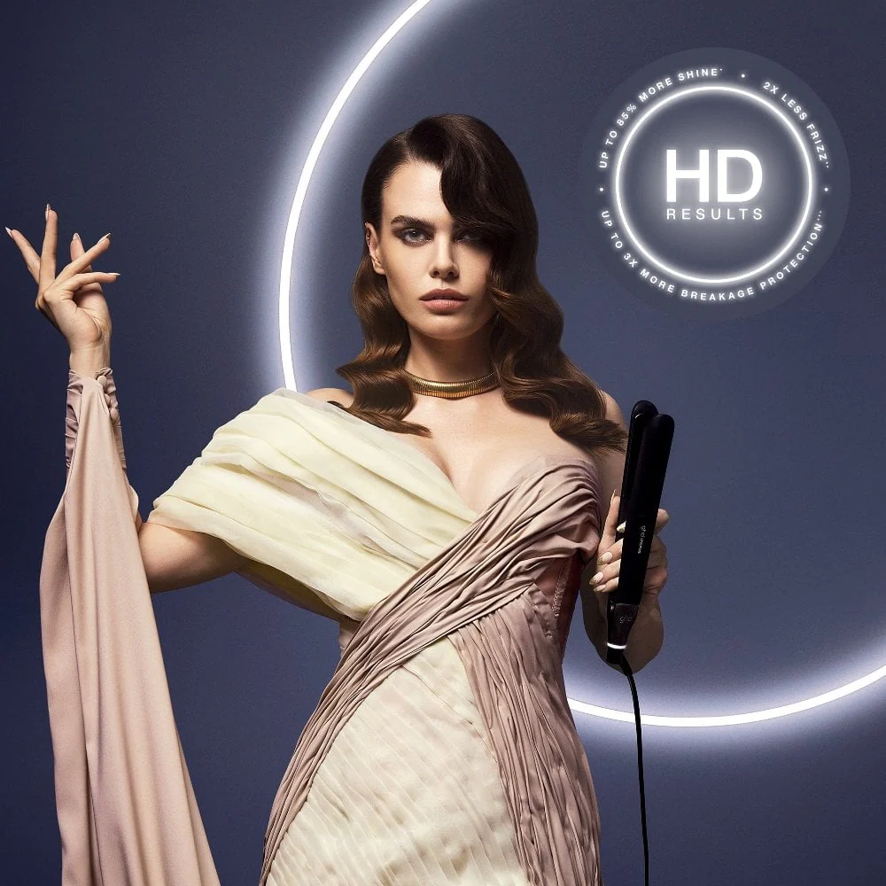 ghd Chronos Flat Iron Hair Straightener, 3x Faster Styling with 85% More Shine Black - Image 4