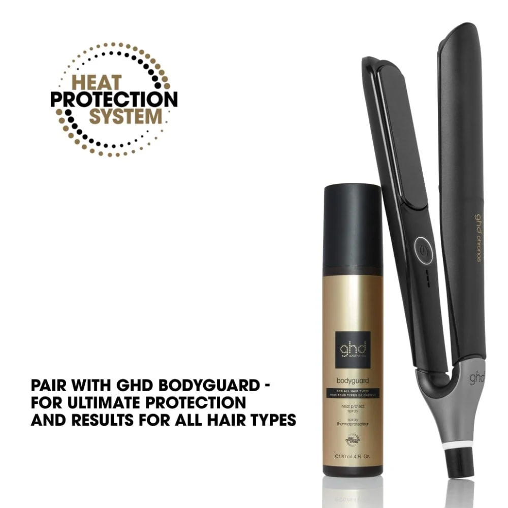 ghd Chronos Flat Iron Hair Straightener, 3x Faster Styling with 85% More Shine Black - Image 5