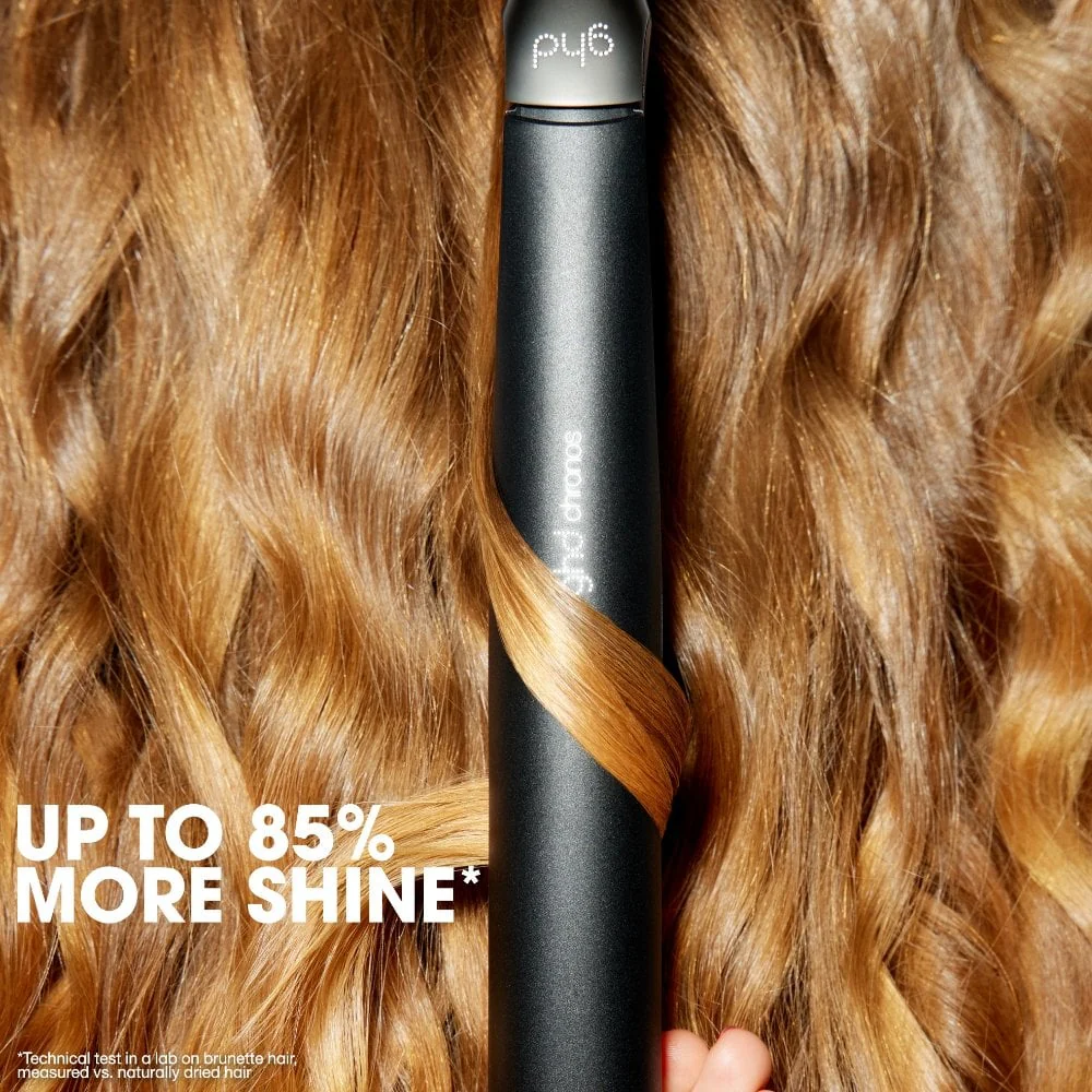 ghd Chronos Flat Iron Hair Straightener, 3x Faster Styling with 85% More Shine Black - Image 7