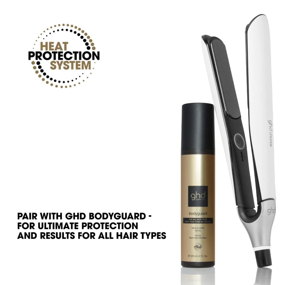 ghd Chronos Flat Iron Hair Straightener, 3x Faster Styling with 85% More Shine White - Image 5