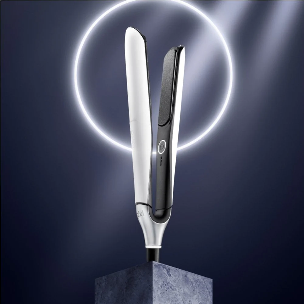 ghd Chronos Flat Iron Hair Straightener, 3x Faster Styling with 85% More Shine White - Image 6